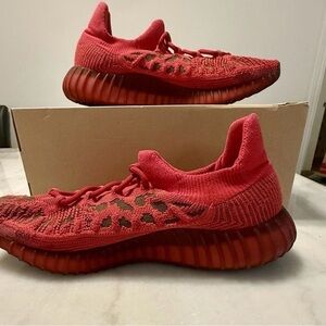 Adidas Yeezy 350 V2 CMPCT Slate Red, Size 11.5, 100% Authentic, Great Condition